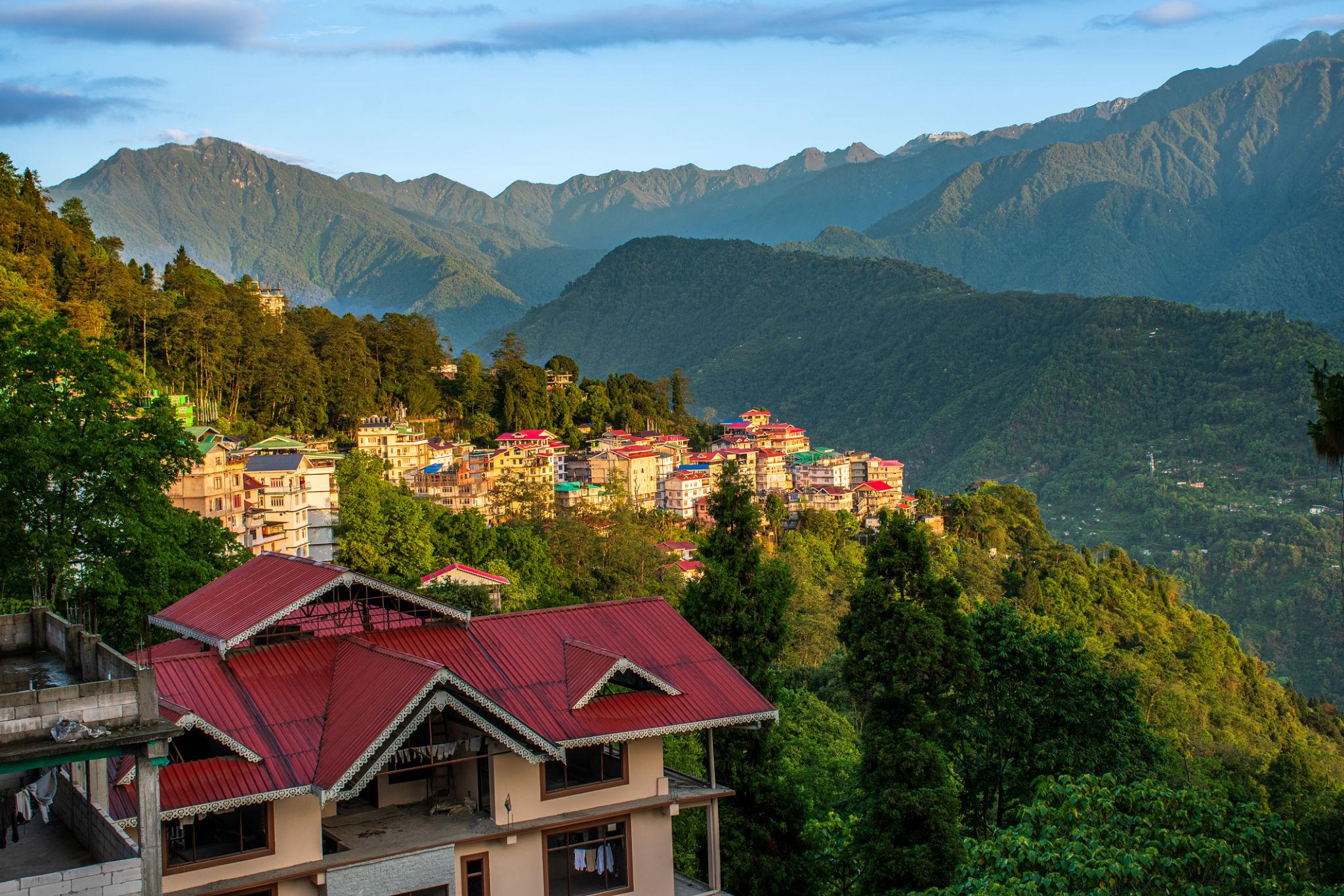 Kanchenjunga at sunrise from Pelling